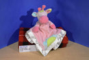 Douglas Baby Pink Giraffe Security Blanket