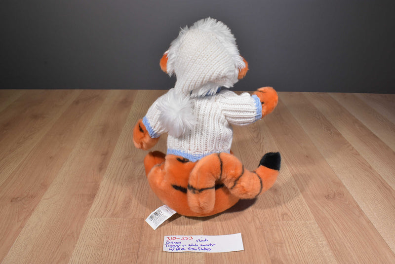 Disney Store Tigger Winter Snowflake Sweater and Hat Plush