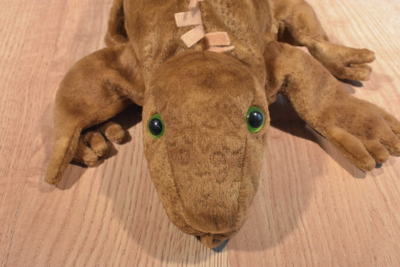 Caltoy Iguana Spider Goat Cow Hand Puppets