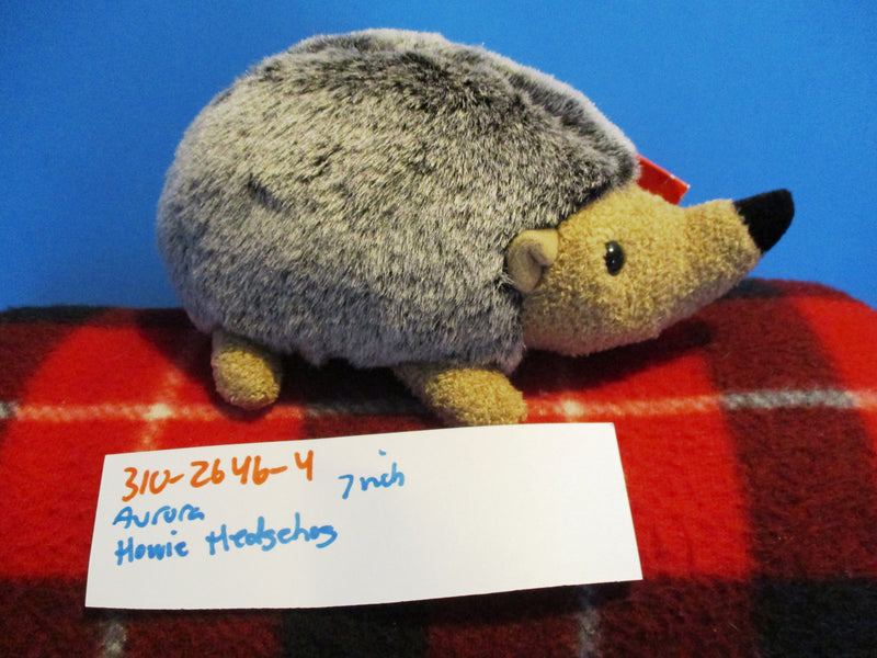 Aurora Mini Flopsies Howie the Hedgehog Beanbag Plush