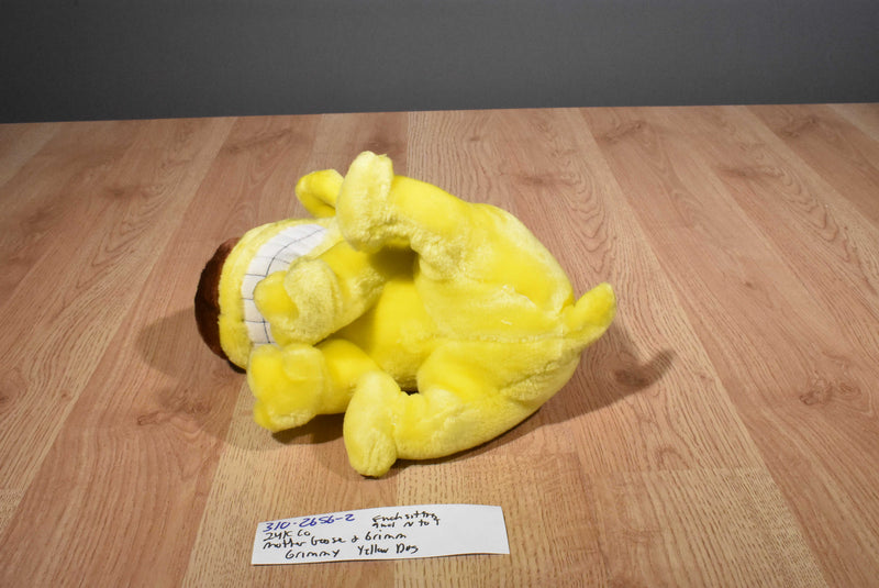 24K Co Yellow Dog Grimmy 1989 Plush