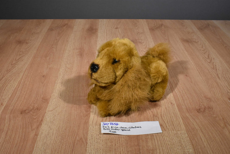E&J Prima Classic Buff Cocker Spaniel Puppy Dog Plush