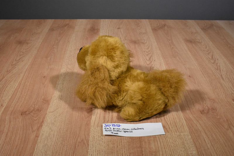 E&J Prima Classic Buff Cocker Spaniel Puppy Dog Plush