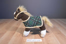 Hugfun 2 Plush Horses with Blankets