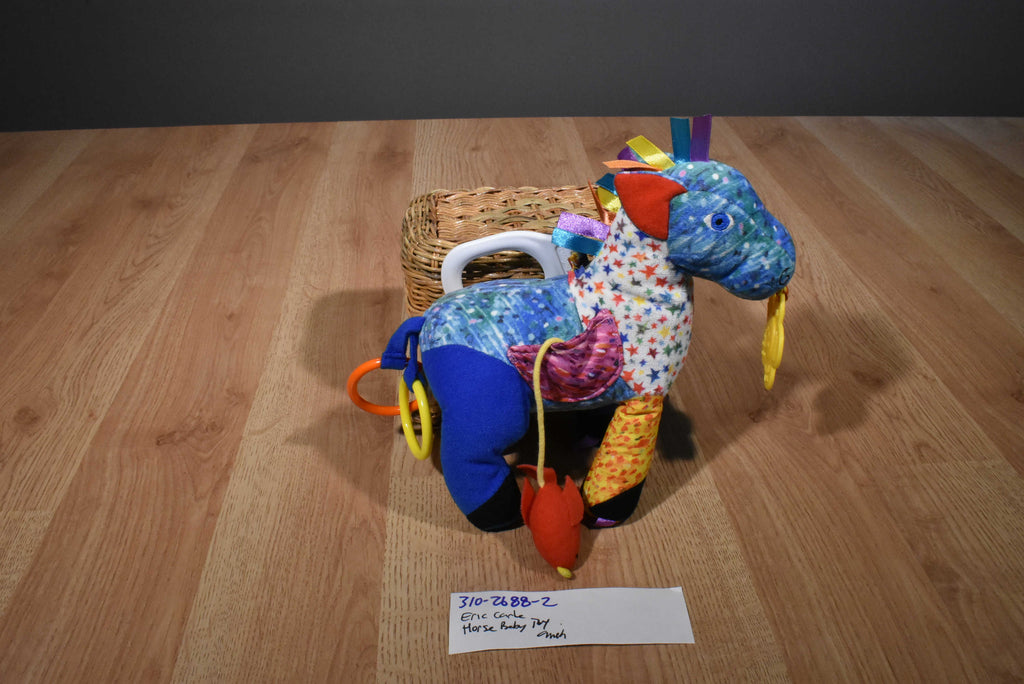 Kids Preferred Eric Carle Multi colored Horse Pony Baby Toy Plush Kids preferred eric carle multi colored horse pony baby toy plush