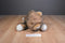 Commonwealth Nick and "Noel" Brown and White Cat 1992 Plush