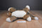 Commonwealth Nick and "Noel" Brown and White Cat 1992 Plush