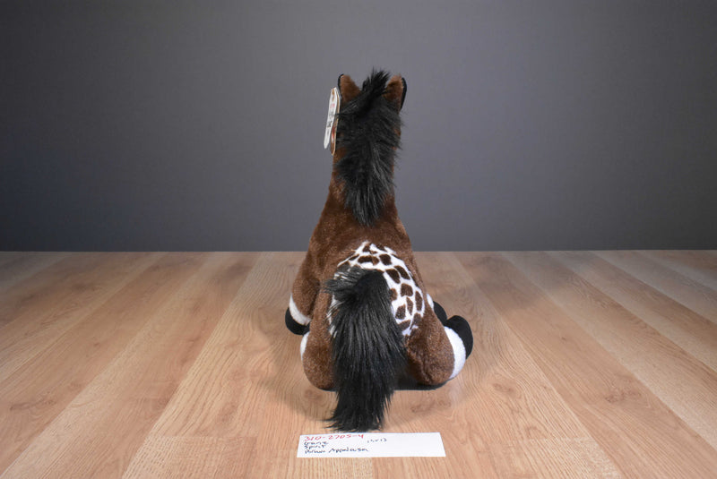 Ganz Brown and White Appaloosa Horse Spirit Plush