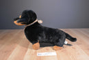 Jaag Scheels Black and Brown Dachshund Puppy Dog Plush