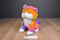 Hallmark Neon Multicolored Unicorn Kitty Cat Plush