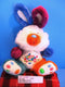 Dan Dee Jellybean Multi-colored Bunny Rabbit Plush