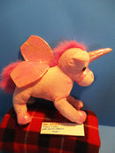 Sugar Loaf Pink Unicorn Pegasus Plush