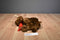 Hallmark Chocolate Lab With Antlers and Scarf Beanbag Plush