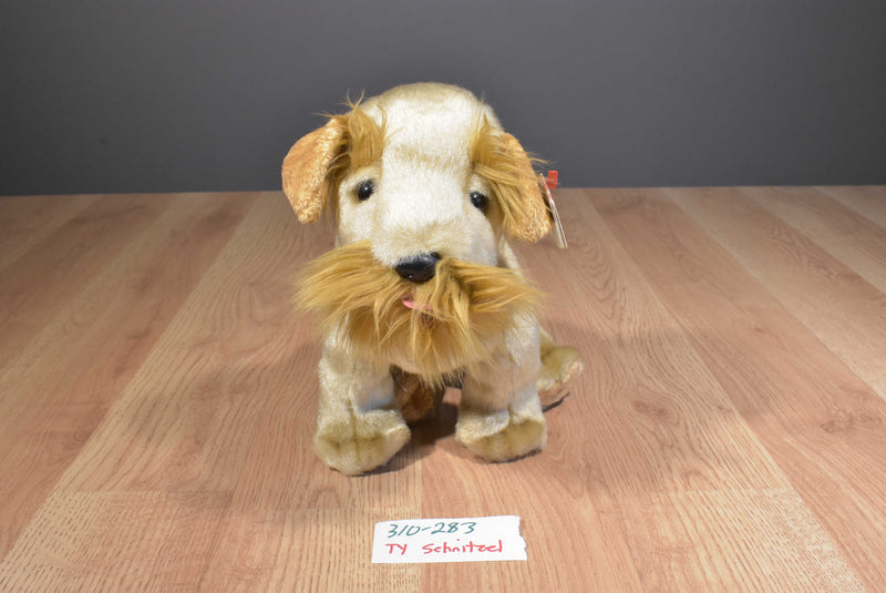 Ty Beanie Buddy Schnitzel the Schnauzer 2003 Beanbag Plush