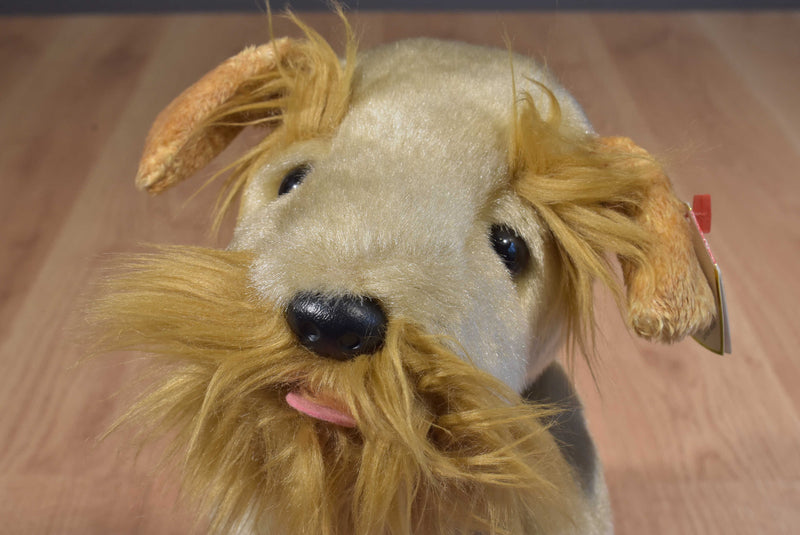 Ty Beanie Buddy Schnitzel the Schnauzer 2003 Beanbag Plush