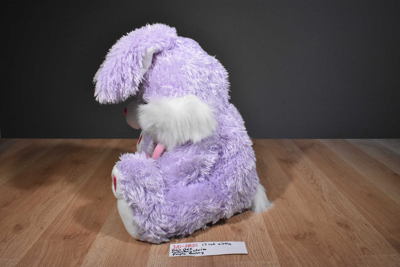 Dan Dee Collector's Choice Purple and White Bunny Rabbit Plush