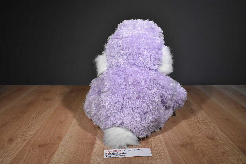 Dan Dee Collector's Choice Purple and White Bunny Rabbit Plush