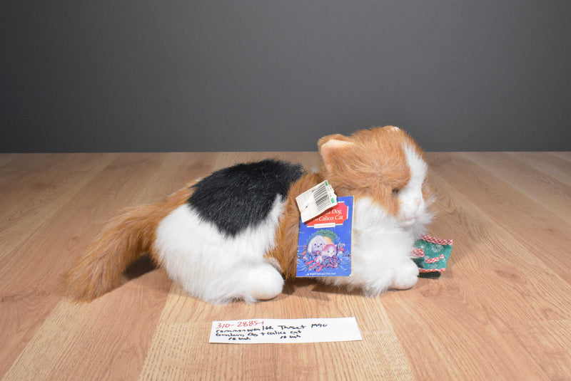 Commonwealth Target Gingham dog and Calico Cat1990 Plush