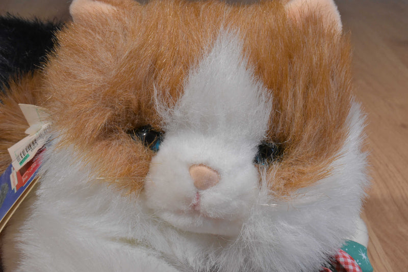 Commonwealth Target Gingham dog and Calico Cat1990 Plush