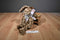 Ganz Choc O Hop Brown Bunny Rabbit Beanbag Plush