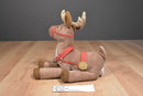 Hallmark Polar Express Reindeer Beanbag Plush