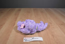 Russ Lollie the Purple Bunny Rabbit Beanbag Plush
