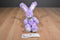 Russ Lollie the Purple Bunny Rabbit Beanbag Plush