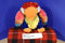 Aurora Petey Red Parrot Macaw Plush Puppet