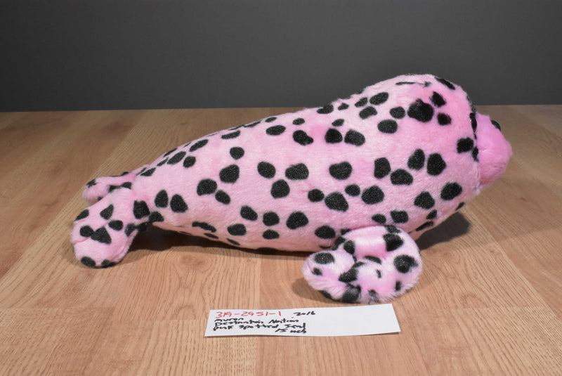 Aurora Destination Nation Pink Spotted Seal 2016 Beanbag Plush