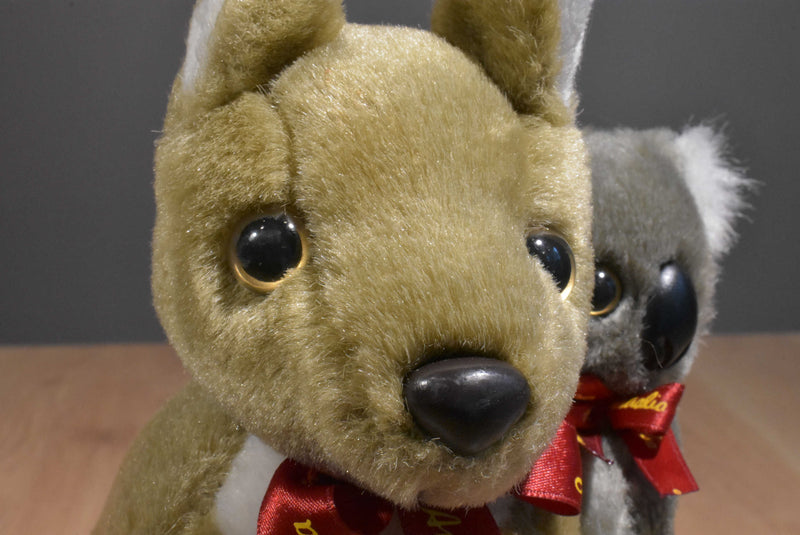 Ascool Australian Kangaroo With Joey and Koala Plush