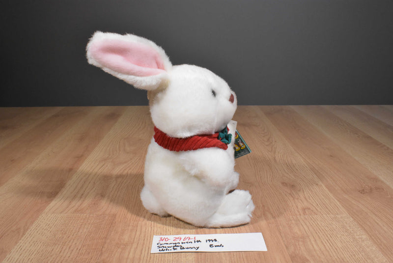 Commonwealth Snowden and Friends White Bunny Rabbit 1998 Plush