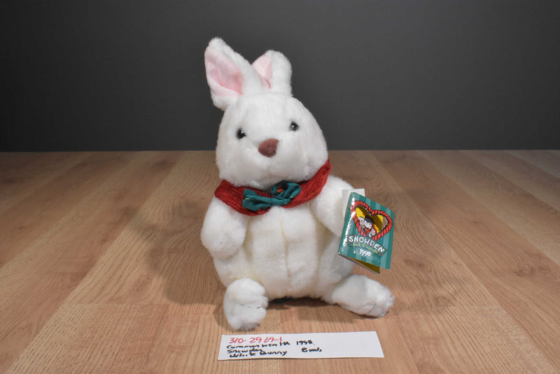 Commonwealth Snowden and Friends White Bunny Rabbit 1998 Plush