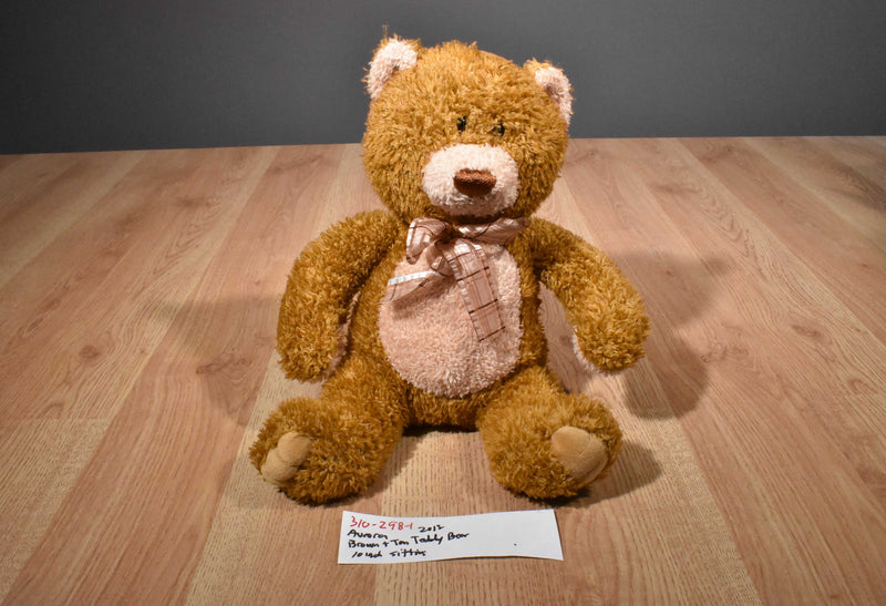 Aurora Brown and Tan Teddy Bear Brown Sugar 2018 Beanbag Plush