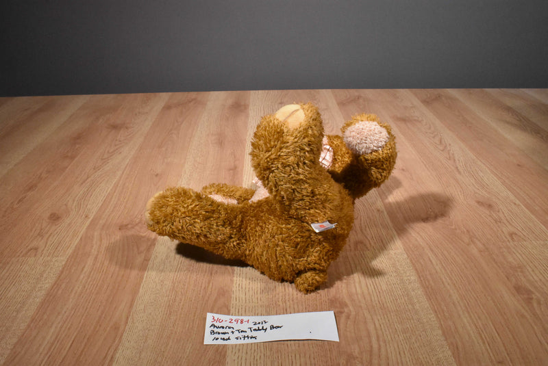 Aurora Brown and Tan Teddy Bear Brown Sugar 2018 Beanbag Plush