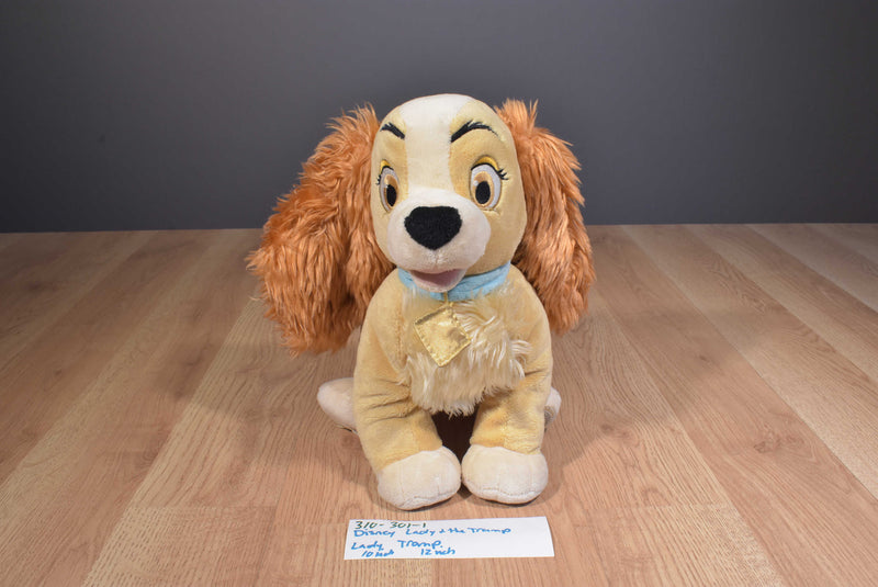 Disney Store Lady and The Tramp Beanbag Plushes