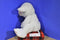 Hugfun Mom and Baby Beige Lamb Plush