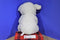 Hugfun Mom and Baby Beige Lamb Plush