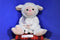 Hugfun Mom and Baby Beige Lamb Plush