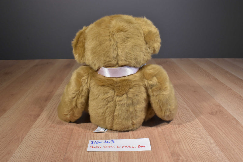 Dakin Susan Breast Cancer Bears For A Cause Beanbag Plush