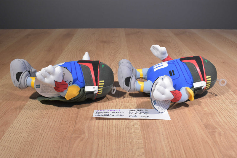 Hasbro 4 Star Wars M&M's Chocolate Mpire 2005 Plushes