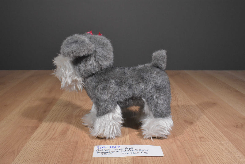 Battat Pucci Pups Schnauzer Plush And Carrier