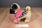 Battat Pucci Pups Pug Plush and Leopard Pattern Pet Carrier