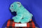 Wild Republic Green Bengal Tiger Beanbag Plush
