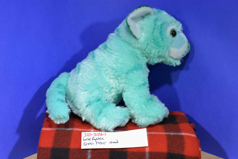 Wild Republic Green Bengal Tiger Beanbag Plush