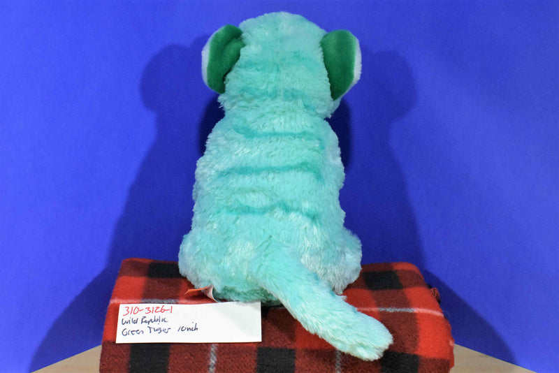 Wild Republic Green Bengal Tiger Beanbag Plush