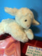 Baby Gund Prayer Lena White Lamb With Pink Blanket
