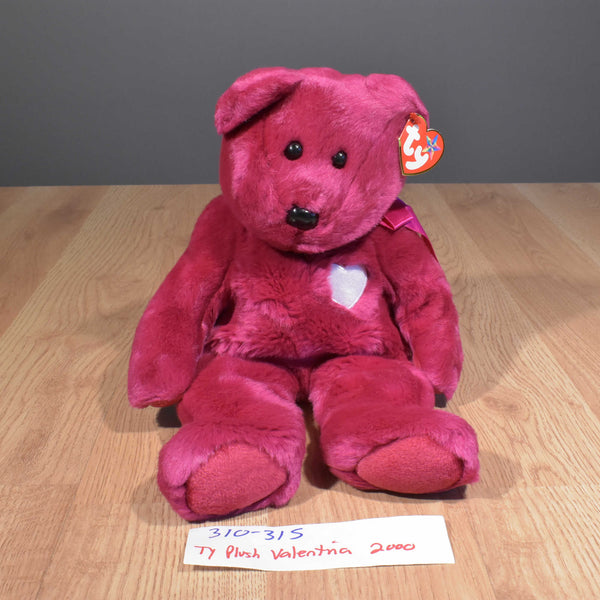 ty BeanieBuddy バレンティナ Valentina エクストララージ Amazon.com: TY Beanie Buddy VALENTINA Bear Valentine Day