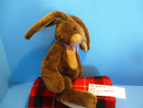 Dakin Brown Bunny Rabbit with Pink Bow Plush