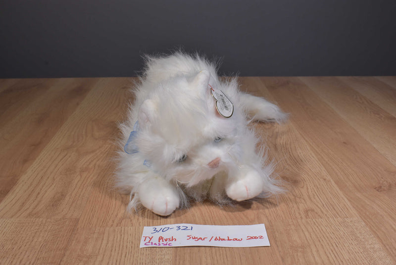 Ty Classic Sugar Persian Cat 2002 Beanbag Plush