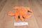 Ty Beanie Buddy Digger the Orange Crab 1999 Beanbag Plush